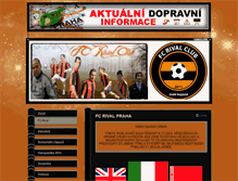 Tablet Screenshot of fcrivalclub.klubova-stranka.cz